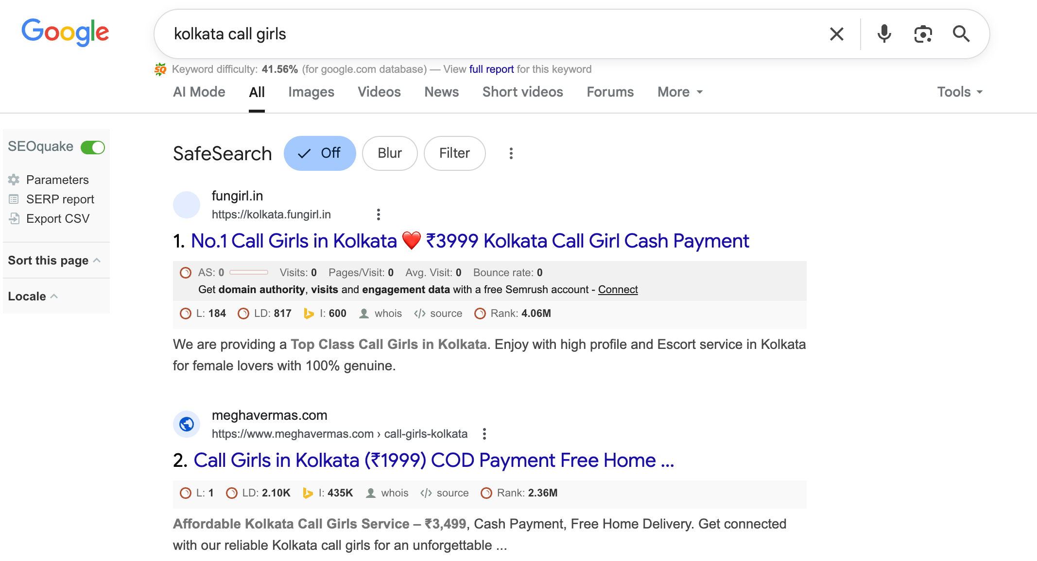 Kolkata Call Girls Google's Trusted